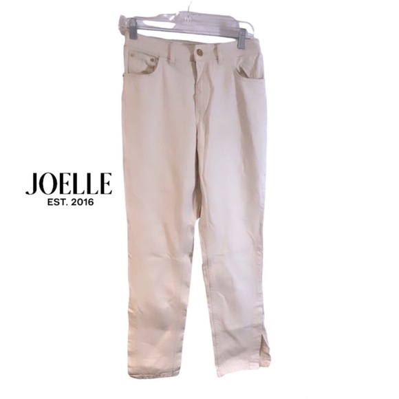 🤍🇨🇦⚜️Joelle Collection Cream 27 Noli Jeans LIKE NEW🇨🇦⚜️🤍 - Picture 1 of 8
